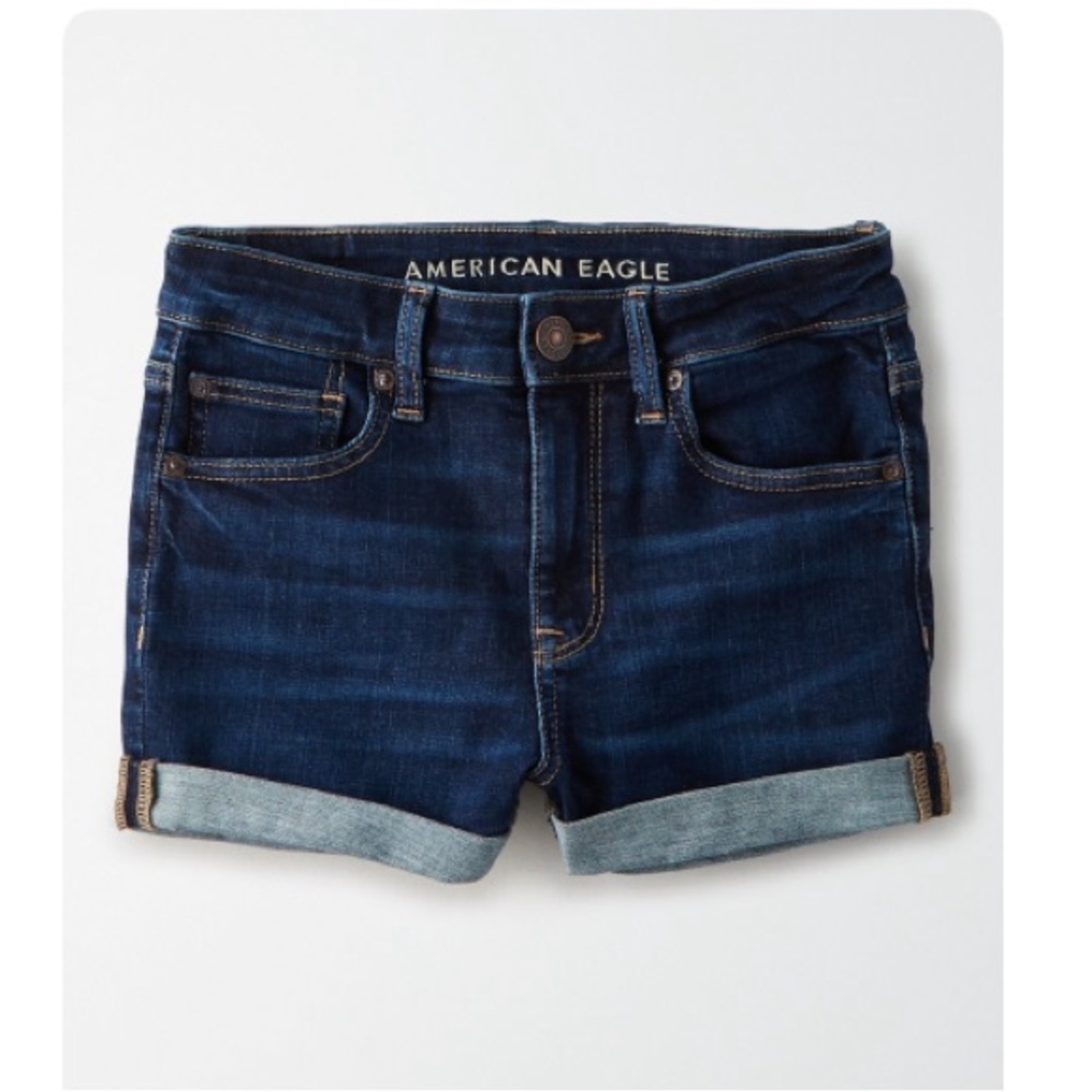 AE Ne(x)t Level High Waisted Denim Shorts